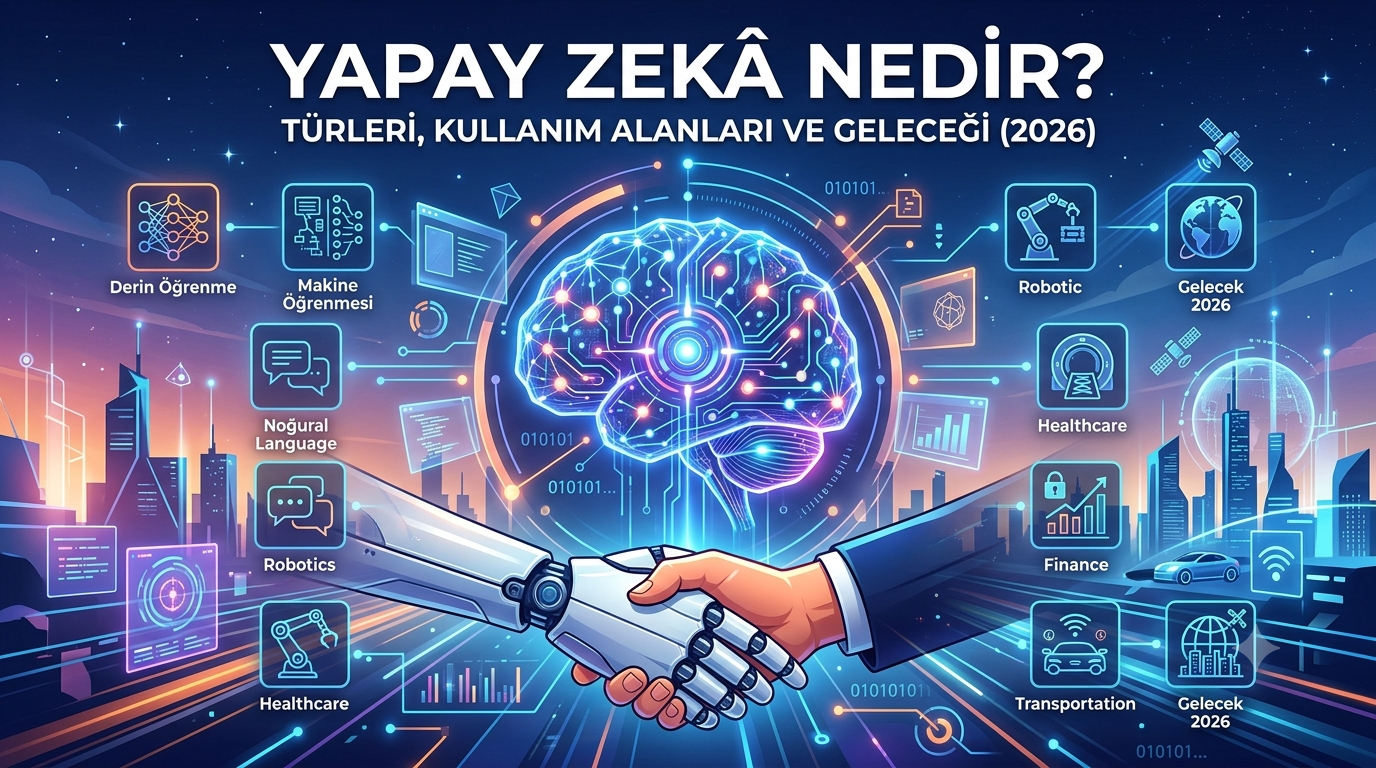 Yapay Zeka Nedir? Kapsamlı Rehber (2026)